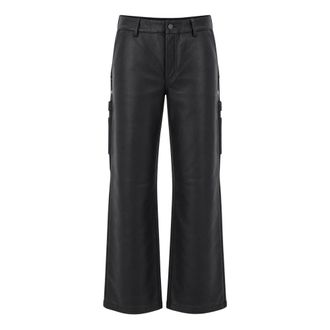 Carhartt Work in Progress Pantaloni Arizona in finta pelle - - Trousers - Donna - Nero - S