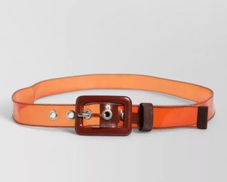 Miu Miu pvc waist belt