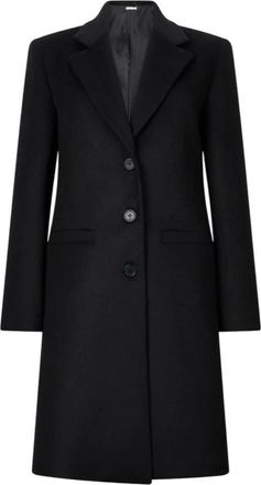 Liu Jo Wollen jas - Dames - Mantel - Zwart - 2XL - Wol - Jassen