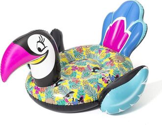 Trade Shop Trade Shop - Cavalcabile Gonfiabile A Forma Di Tucano Minnie 207 X 150 Cm Con Maniglie 91082