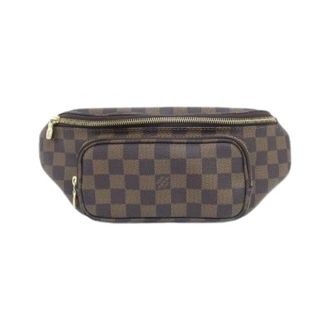 Louis Vuitton Pre-owned Damier Bum Bag Melville Schoudertas - Dames - Pre-owned - Bruin - Maat: ONE Size