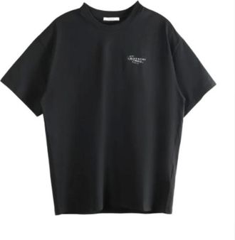 Givenchy T-Shirts, male, Black, L, Logo Stamp T-Shirt