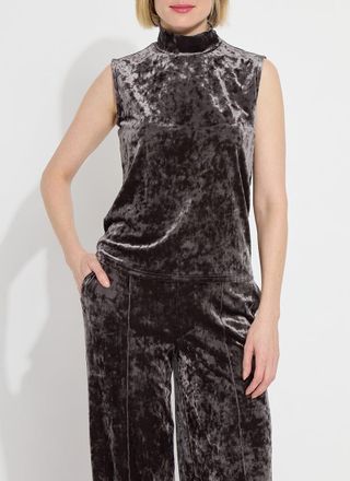 Lyssé Ezra Velvet Top