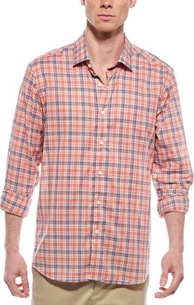 Scott Barber Retro Voil Plaid Shirt