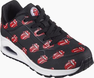 Skechers Womens Stones Repeat Lick Lyric La Low Top Trainers Womens - Black - Size: 6