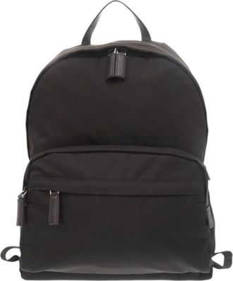 Prada Black Nylon Backpack (Pre-Owned)