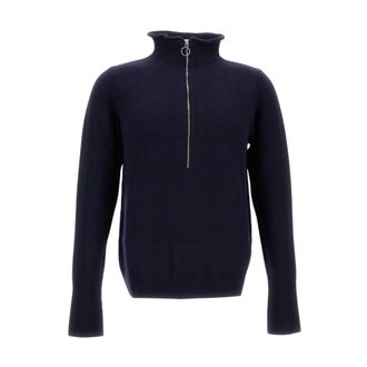 Plan C Plan C, Heren, Truien, Blauw, Maat: L Wol