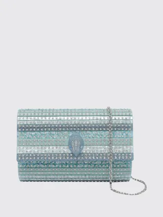 Kurt Geiger Mini borsa a mano Party Eagle a righe multicolor con cristalli