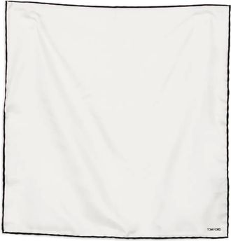 Tom Ford Foulard in seta - Bianco