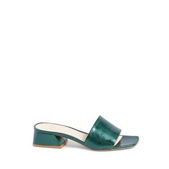 19V69 19V69 Womens Sandal Green NEPER KID. BOT. VERDE BOTTIGLIA Leather - Size UK 4