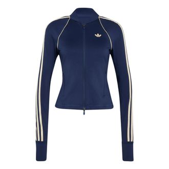 adidas (WMNS) adidas Originals Sport Superstar Midlayer Shirt Asia Sizing Night Indigo KU3687