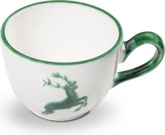 Gmundner Keramik Gmundner Keramik - Gmundner Cer&aacute;mica Ciervo Verde, Taza De Caf&eacute; 0,19 Litros