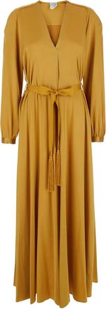 Forte_Forte Abito a maniche lunghe - Giallo