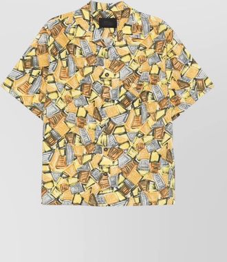 Prada cuban collar shirt