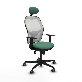 Piqueras y Crespo Silla De Oficina Con Cabecero Jorquera Piqueras Y Crespo 1d036g1 Verde Esmeralda