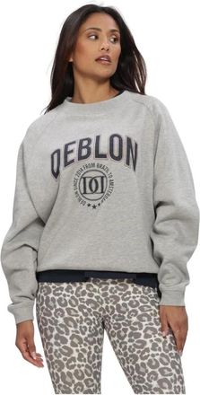 Deblon Sports Hoodies & sweatvesten, Dames, Grijs, XL, Vive Sweater