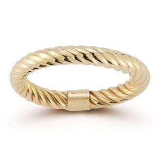 Ember Fine Jewelry 14K Gold Twist Band Ring