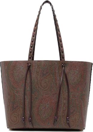 Etro Jacquard Paisley Shopping Bag