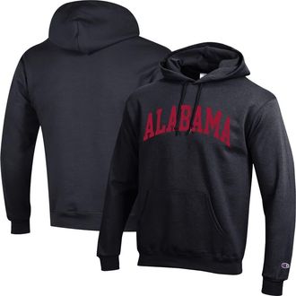 Champion Mens Champion Black Alabama Crimson Tide Basic Arch Fleece Pullover Hoodie at Nordstrom, Size Xx-Large