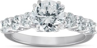 Pompeii3 2 Ct Diamond Engagement Ring 14k White Gold Lab Grown