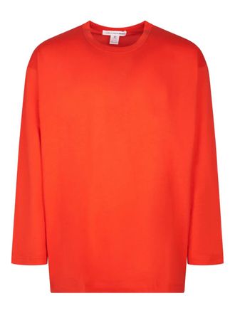 Comme Des Gar&ccedil;ons long-sleeve T-shirt - men - Cotton - S - Red