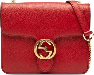 Gucci Borsa a tracolla Dollar GG piccola in pelle di vitello 2000-2015 - Rosso