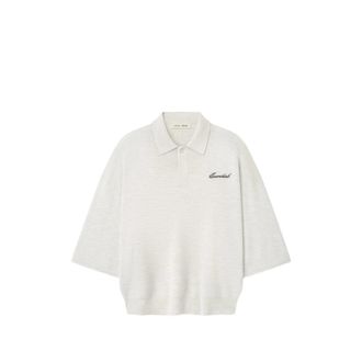 Fear of God Essentials Logo-embroidered Polo Shirt
