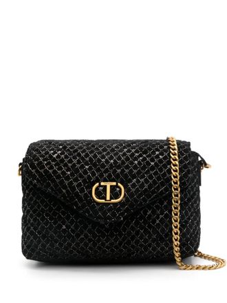 Twin-Set Borsa a spalla Dreamy piccola - Nero