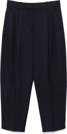 Stella McCartney Pantaloni dritti in lana - Blu