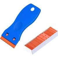 OEM Raspador De Cuchillas De Pl&aacute;stico, 1 Herramienta Con 100 Cuchillas Para Pegatinas, Calcoman&iacute;as, Adhesivos, Etiquetas, Pintura, Vidrio, Autom&oacute;viles, Ve