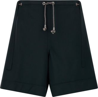 Kiko Kostadinov Virgin Wool Bermuda Mens Shorts