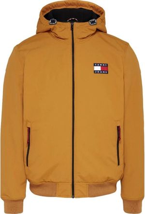 Tommy Jeans TJM Padded Nylon Jacket - Heren - Zomerjassen - Bruin - 2XL - Nylon - Jassen