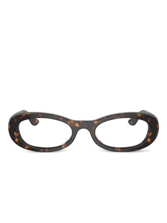 Vogue Eyewear Bril met ovaal montuur - Bruin