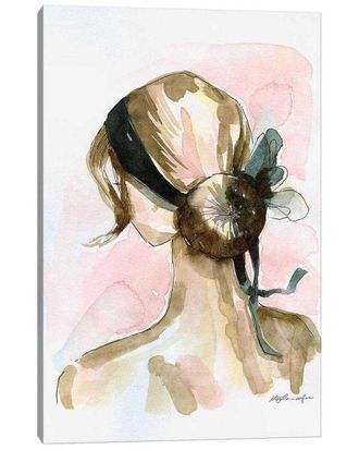 iCanvas Icanvas Elegant Chignon Wall Art