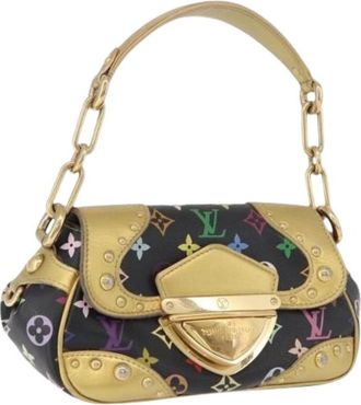 Louis Vuitton Pre-owned Mini Shoulder Bag - Dames - Vintage Mini Tas - Veelkleurig - ONE Size - Leer - Vintage