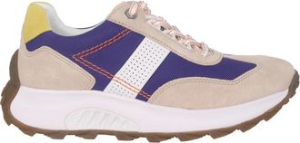 Gabor Wandelende rollende sneaker - Beige Mix - Dames - Sneakers - Veelkleurig - 42 1/2 EU - Su&egrave;de - Schoenen