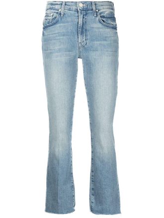Mother The insider ankle fray jeans - Blue
