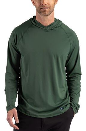 Cutter & Buck Prospect Epic Confidence Featherlight Performance Pullover Hoodie) in Hunter at Nordstrom, Size Xxx-Large