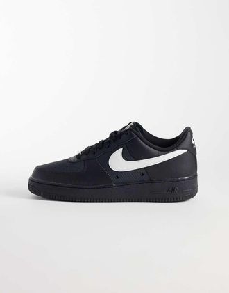 Nike Air Force 1 07 LV8 Tech - Sneakers nere-Nero