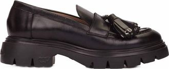 Wonders Womens Bones 03 Loafers In Black