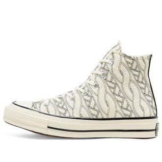 Converse (WMNS) Converse Chuck 70 High Runway Cable - Egret Black 568674C