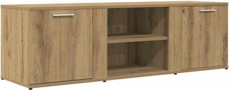 vidaXL Vidaxl - Mueble de tv madera de ingeniería roble artesanal 120x34x37 cm