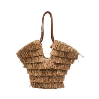 Zimmermann Tassen, Dames, Bruin, ONE Size, Tote Bag