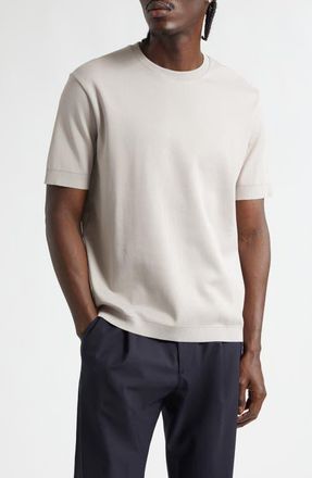 Herno Cotton Jersey T-Shirt in 9403 Pearl Gray at Nordstrom, Size 36 Us