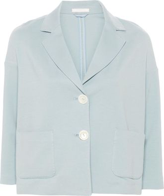 Circolo 1901 jersey blazer - women - Cotton/Lycra - 38 - Blue