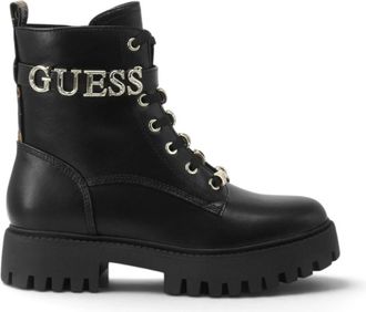 Guess Lace-up Boots - Dames - Veterlaarzen - Zwart - 39 EU - Schoenen