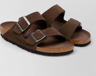 Birkenstock flat sandals open toe textured sole