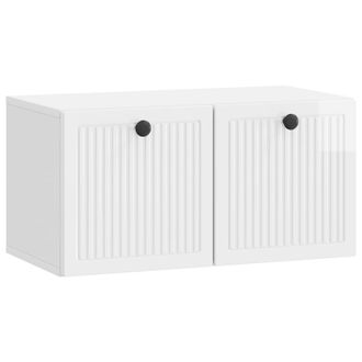 vidaXL Mueble Para Tv De Pared Brillante 59,5 X 31 X 30 Cm Vidaxl