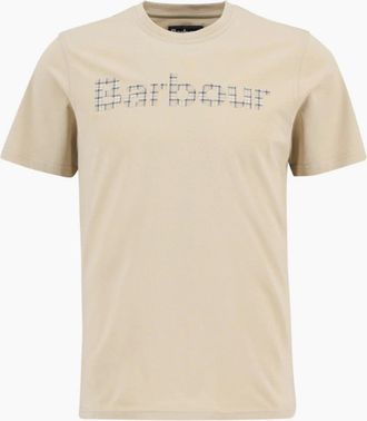 Barbour Mens Barbour Kilnwick T-Shirt BE12 Mist - Tan - Size: 42