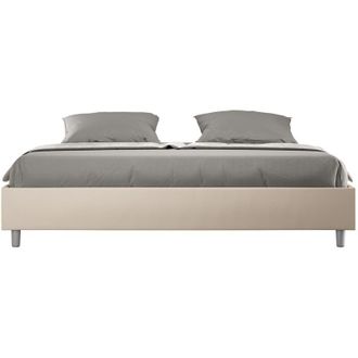 ITYhome Cama Doble Container 180x200 Sommier King Size Azelia K Color: Beige - Versi&oacute;n: Con Caja De Almacenaje
